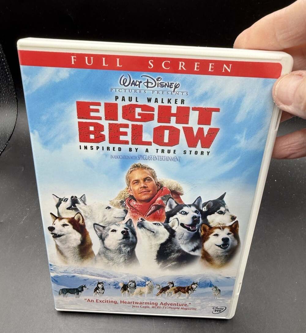 Eight Below DVD Walt Disney Paul Walker Deleted Scenes MIB -4